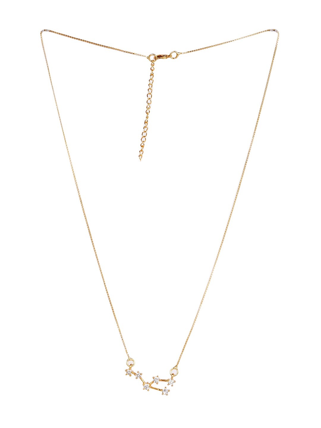 

XPNSV 18k Gold Plated Taurus Constellation Constellation Chain