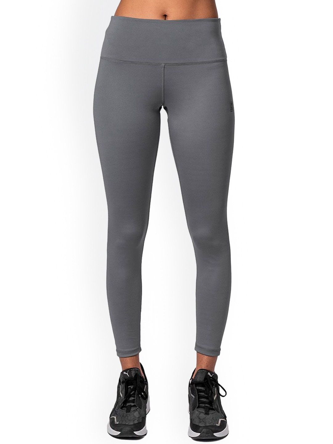 

Baller Athletik Elevate Women High Waist Sports Leggings Tights, Grey