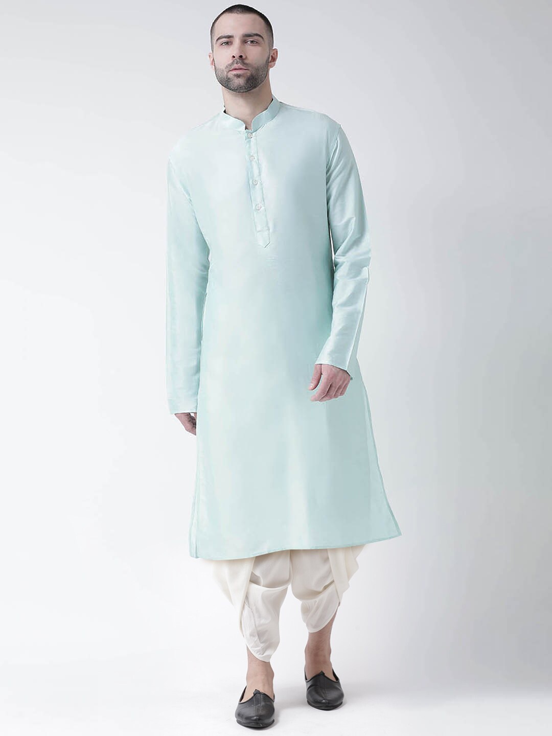 

KISAH Mandarin Collar Straight Kurta, Blue