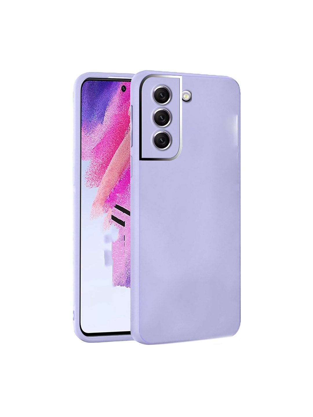 

Karwan Samsung S23 Mobile Back Case With Camera Protection, Purple