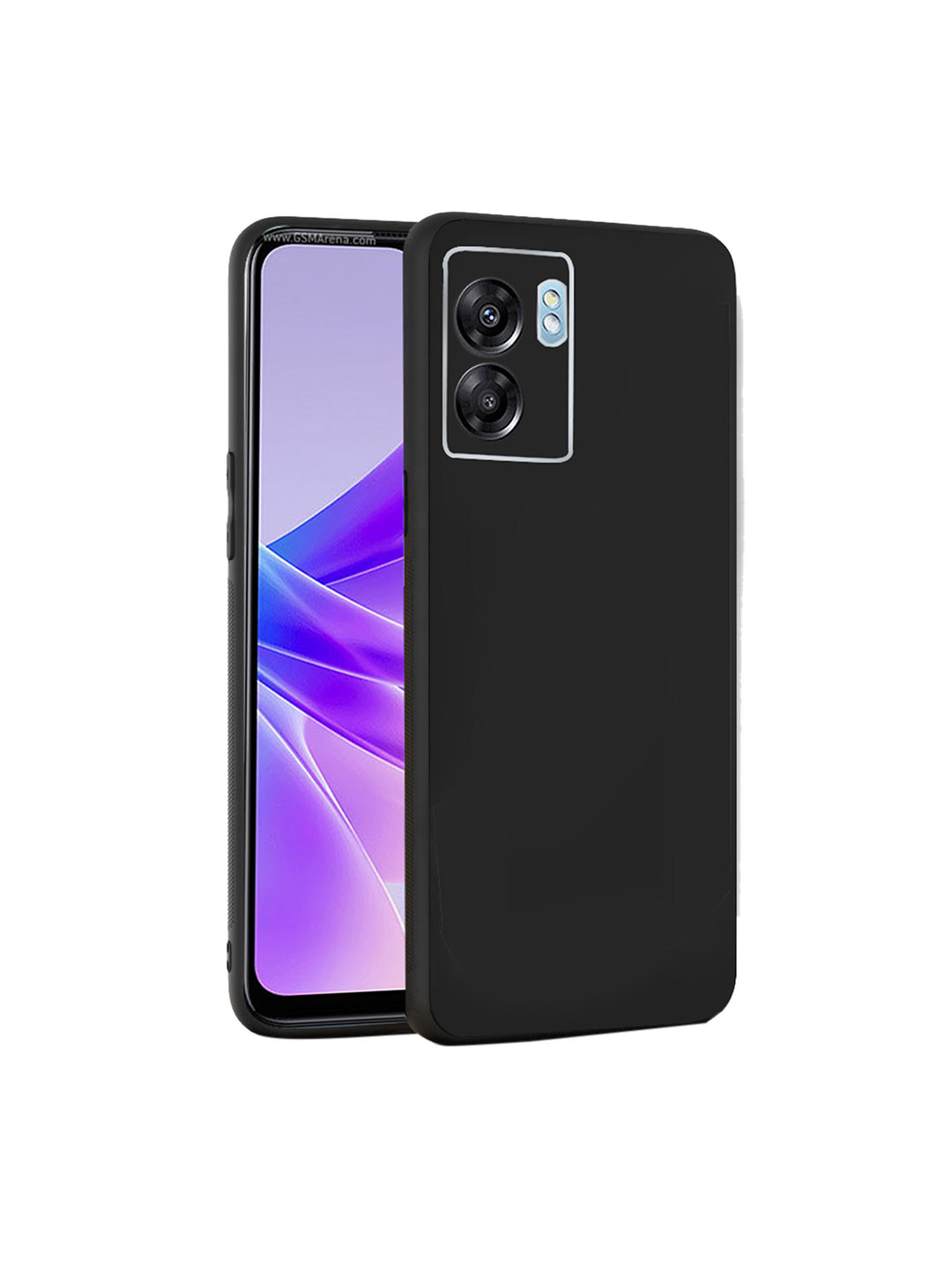 

Karwan Oppo K10 5G Mobile Back Case With Camera Protection, Black