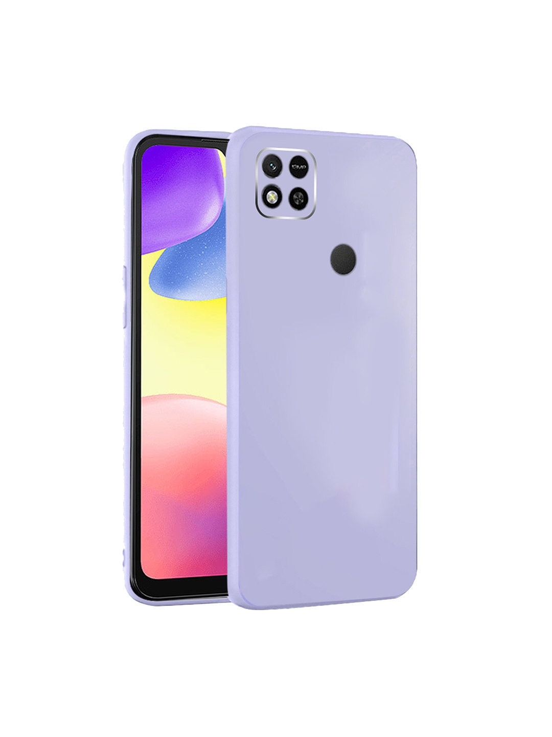 

Karwan Redmi 10A Mobile Back Case With Camera Protection, Purple