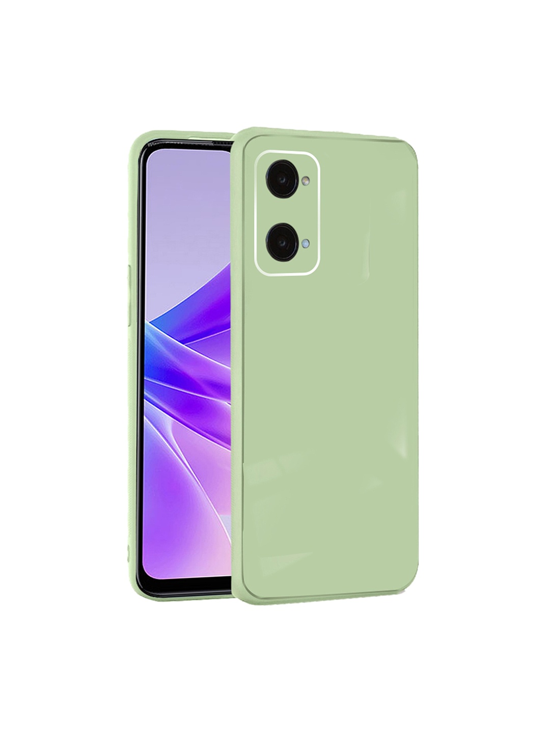 

Karwan Realme GT Neo 3T Mobile Back Case With Camera Protection, Green