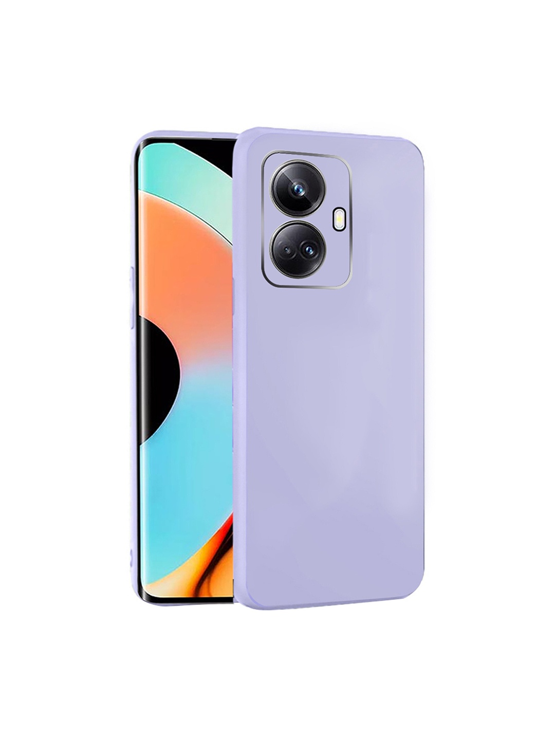 

Karwan Realme 10 Pro Plus Mobile Back Case With Camera Protection, Purple