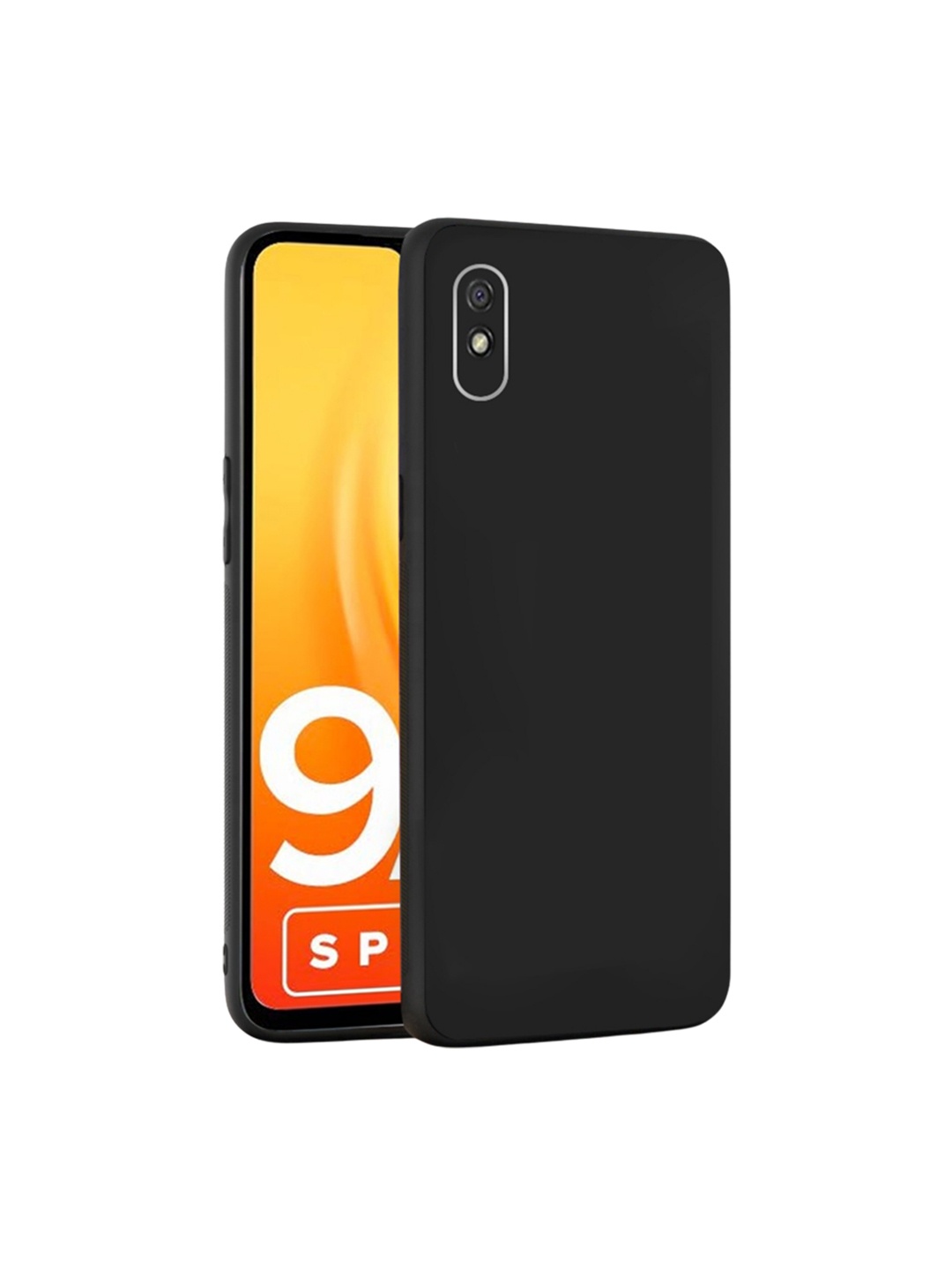

Karwan Redmi 9A Sport Mobile Back Case With Camera Protection, Black