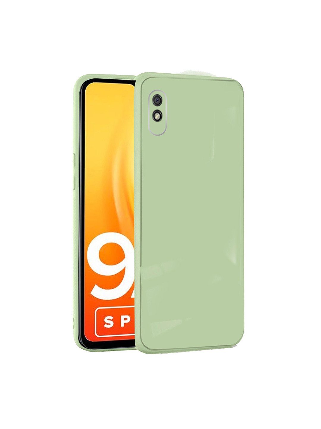 

Karwan Redmi 9A Sport Mobile Back Case With Camera Protection, Green
