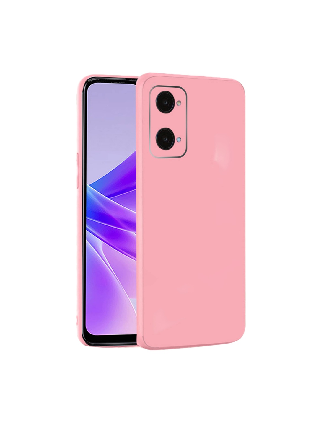 

Karwan REALME GT NEO 3T Mobile Back Case With Camera Protection, Pink