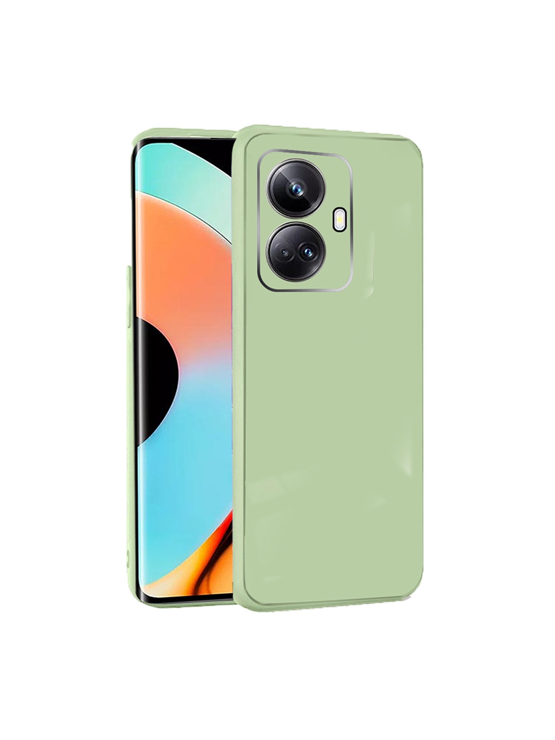 

Karwan REALME 10 Pro Plus Mobile Back Case With Camera Protection, Green