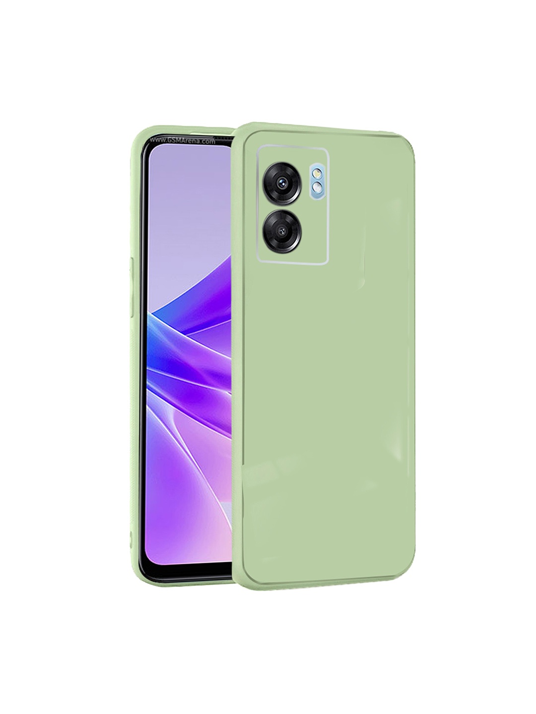 

Karwan Oppo K10 4G Mobile Back Case With Camera Protection, Green
