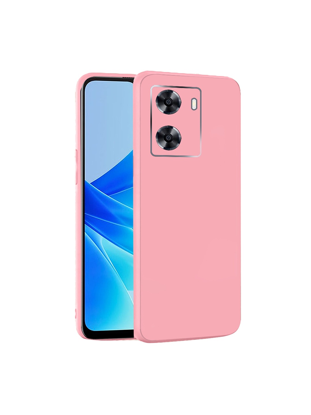 

Karwan Oppo A57 4G Mobile Back Case With Camera Protection, Pink