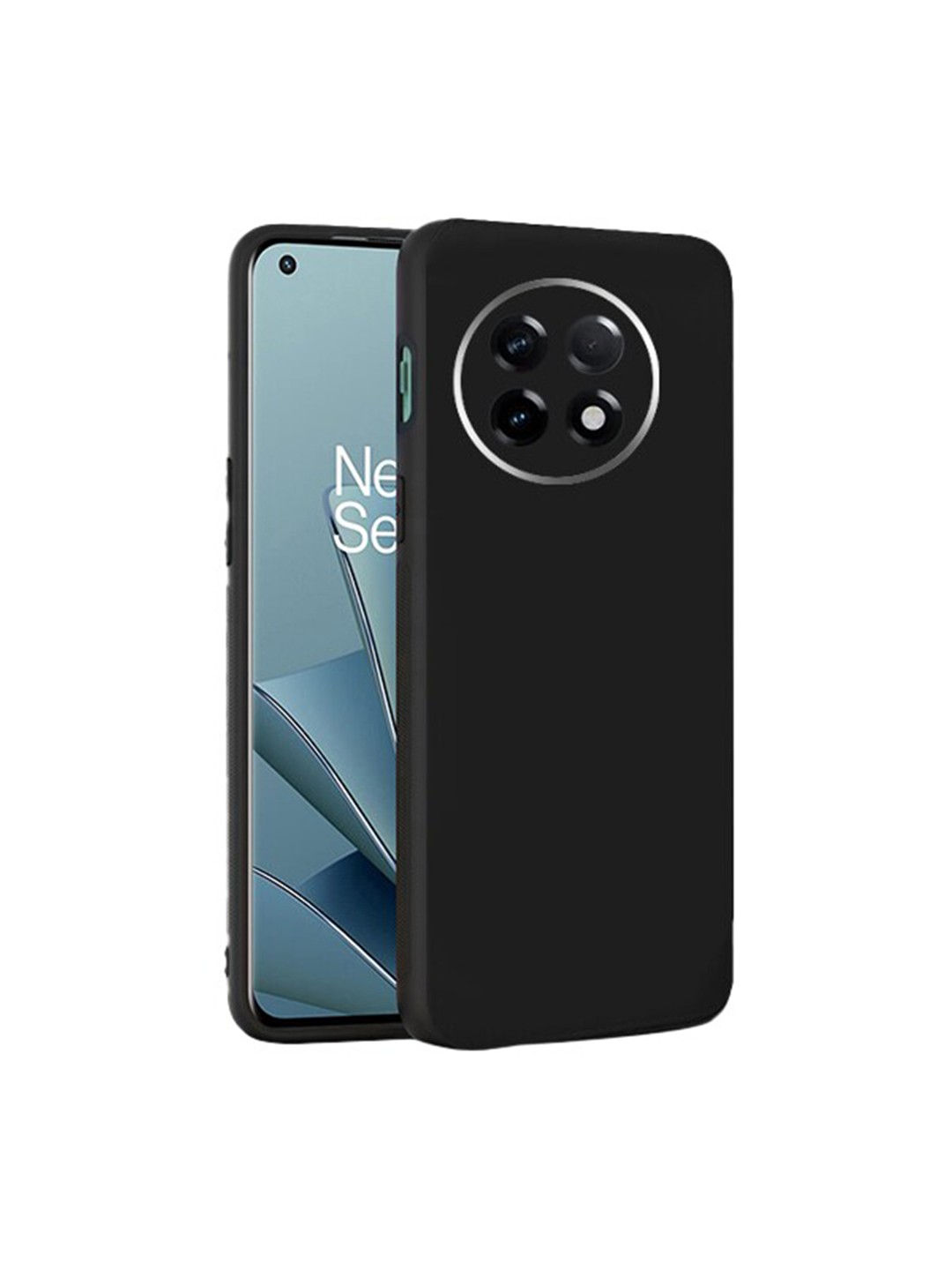 

Karwan Camera Protection One Plus 11R Hybrid Back Case, Black