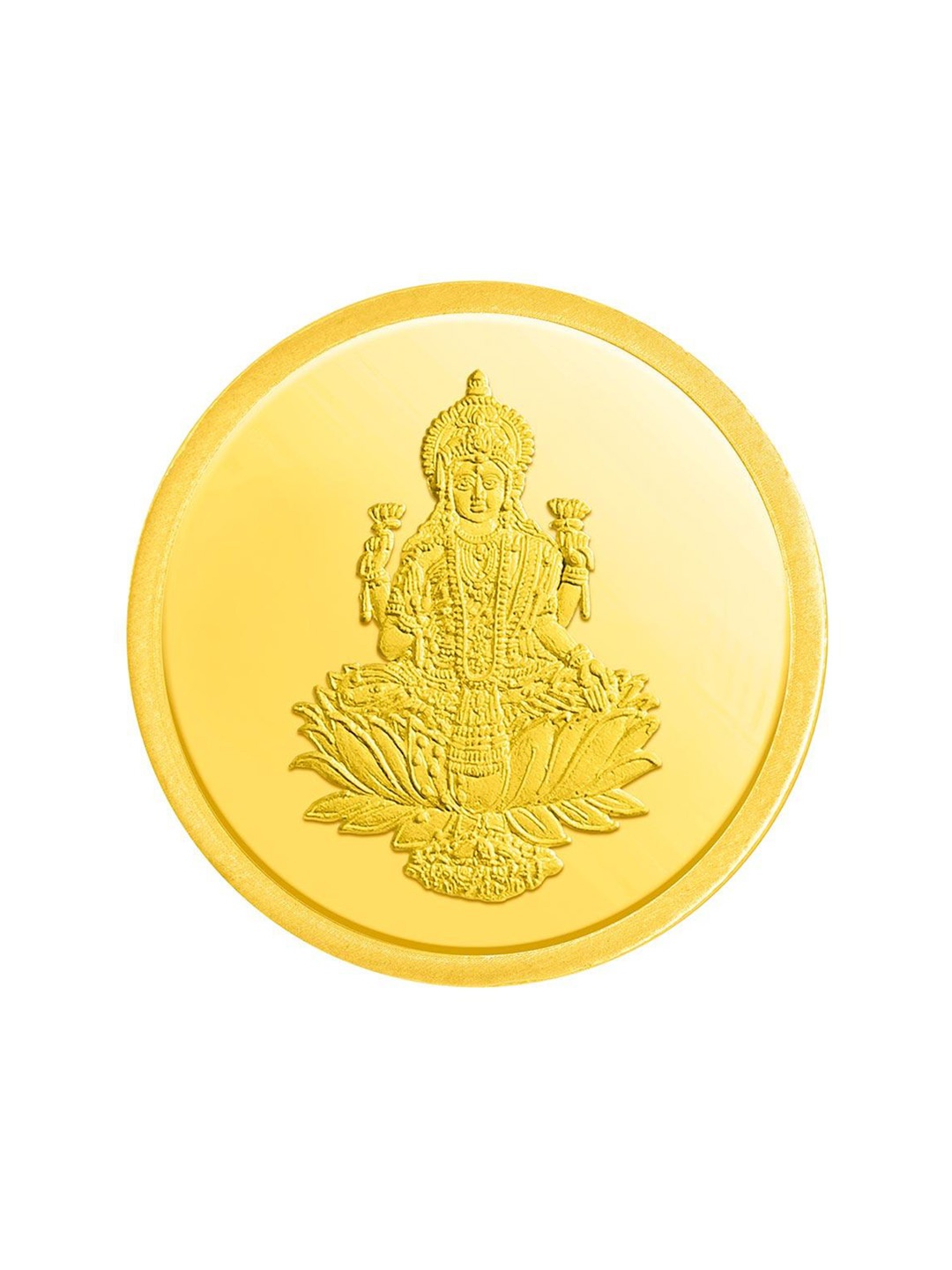 

CANDERE A KALYAN JEWELLERS COMPANY Goddess Lakshmi 24KT Gold Coin-1 g