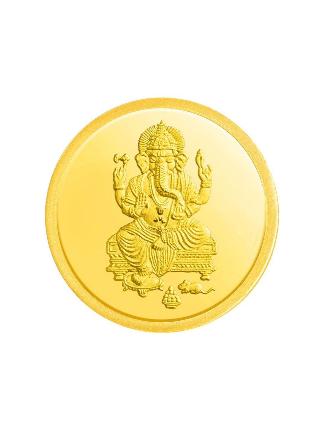 

CANDERE A KALYAN JEWELLERS COMPANY Lord Ganesh 24KT Gold Coin- 5 gram