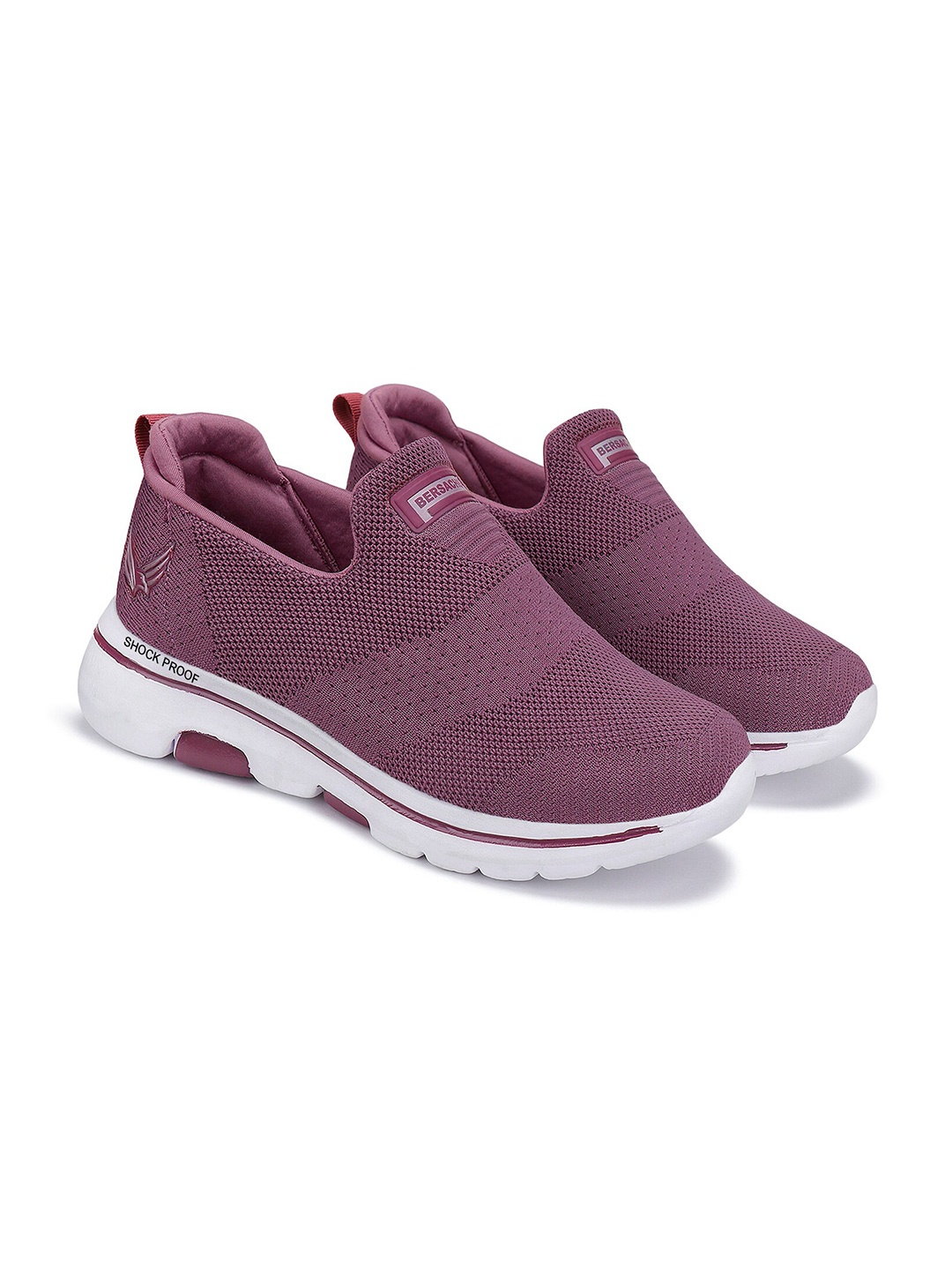 

BERSACHE Women Running Non-Marking Sports Shoes, Purple