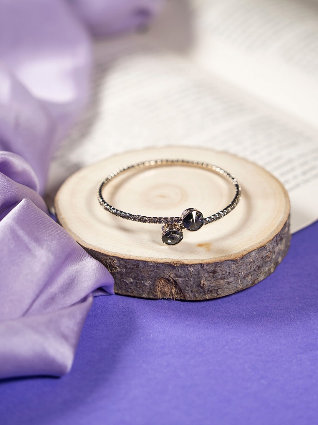 

SALTY Silver-Plated Cuff Bracelet