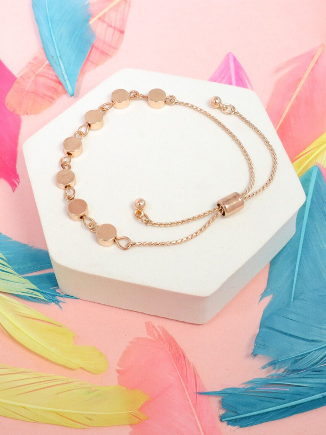 

SALTY Gold-Plated Wraparound Bracelet