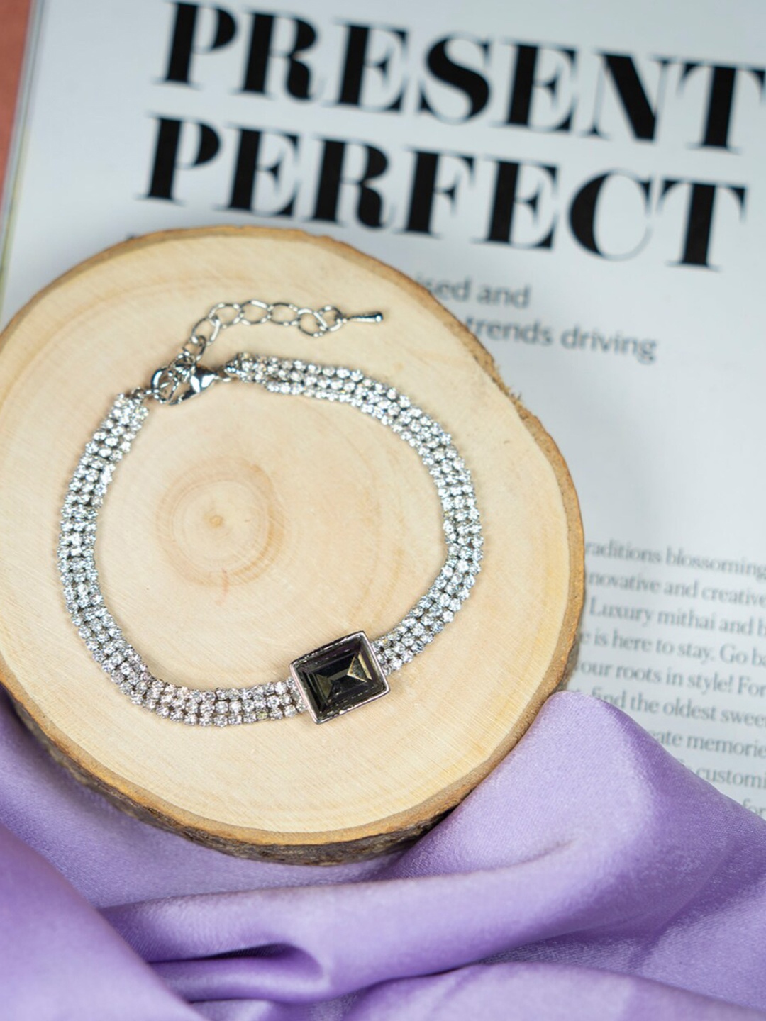 

SALTY Silver-Plated Wraparoound Bracelet