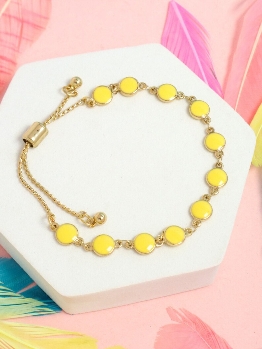 

SALTY Gold-Plated Cuff Bracelet