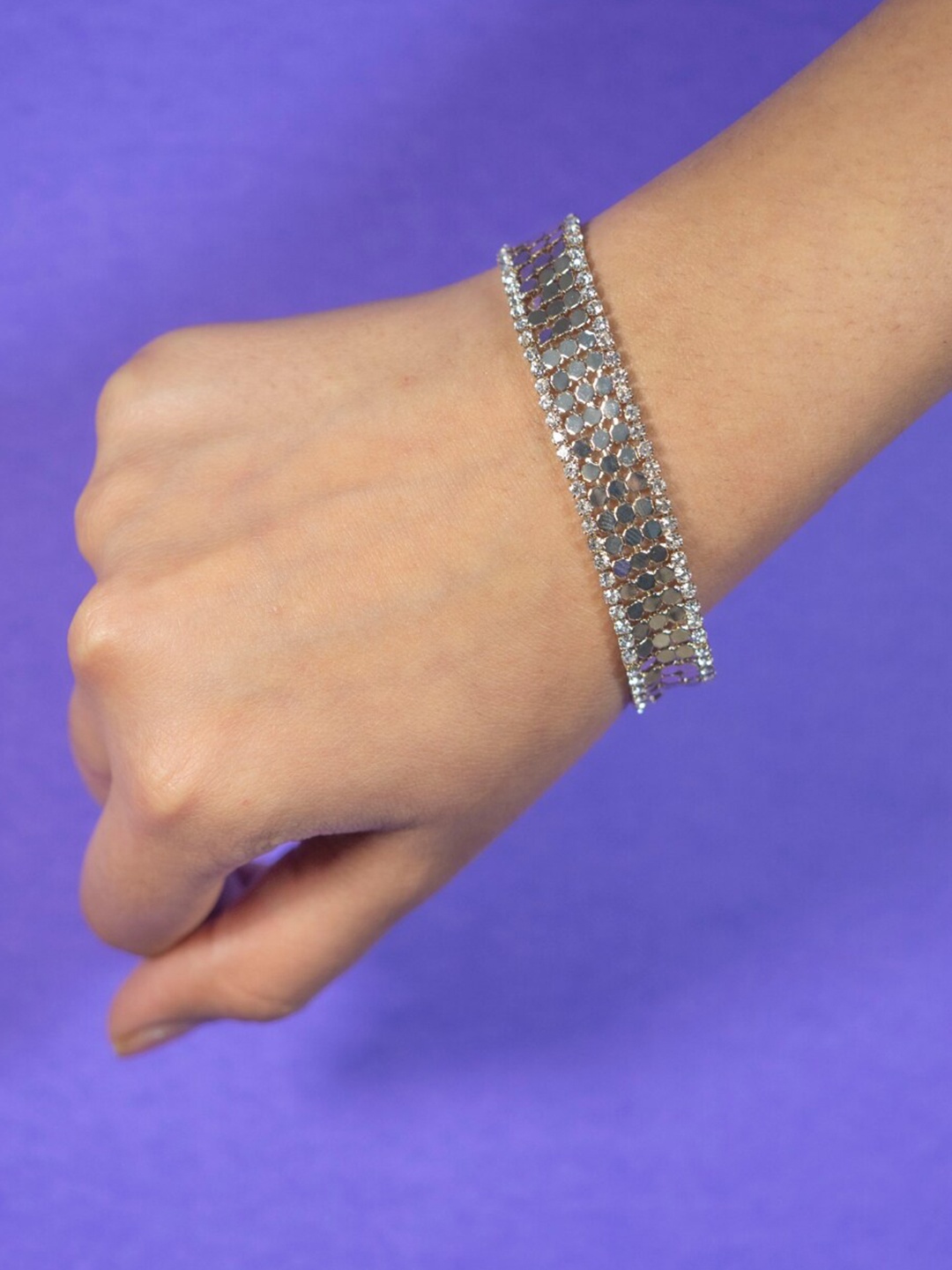 

SALTY Silver-Plated Link Bracelet