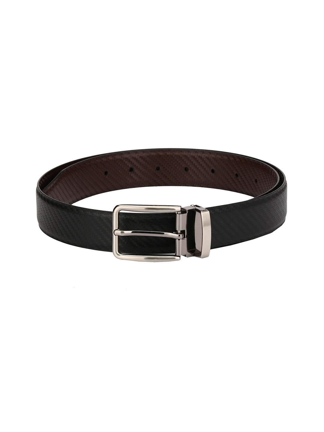 

Pacific Gold Men PU Reversible Formal Belt, Black