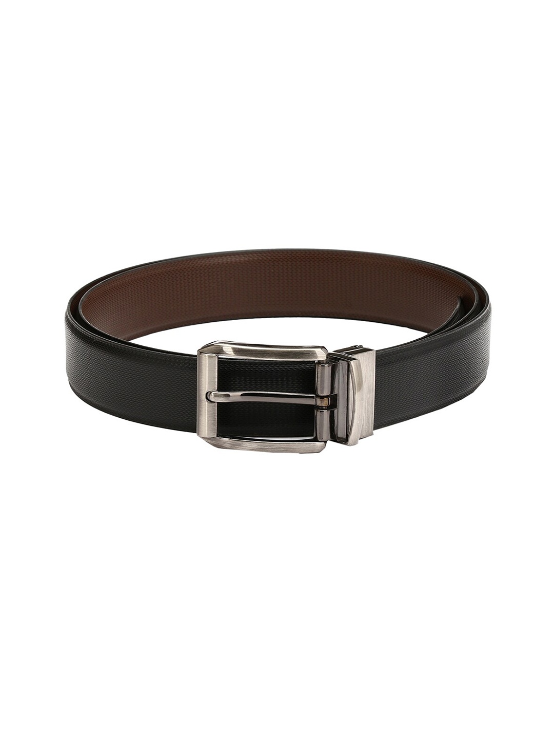 

Pacific Gold Men PU Reversible Formal Belt, Black