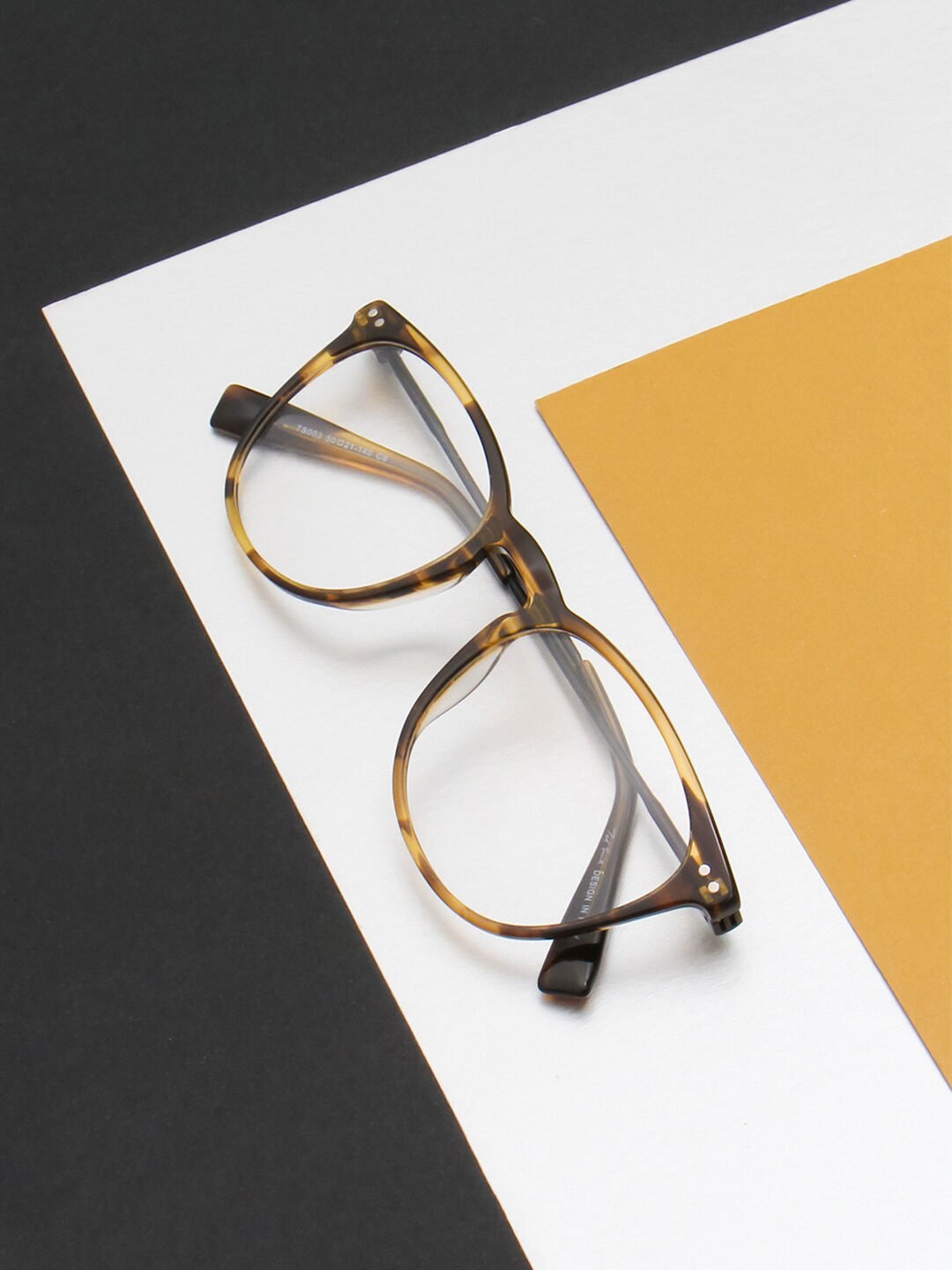 

Ted Smith Full Rim Round Frames, Brown