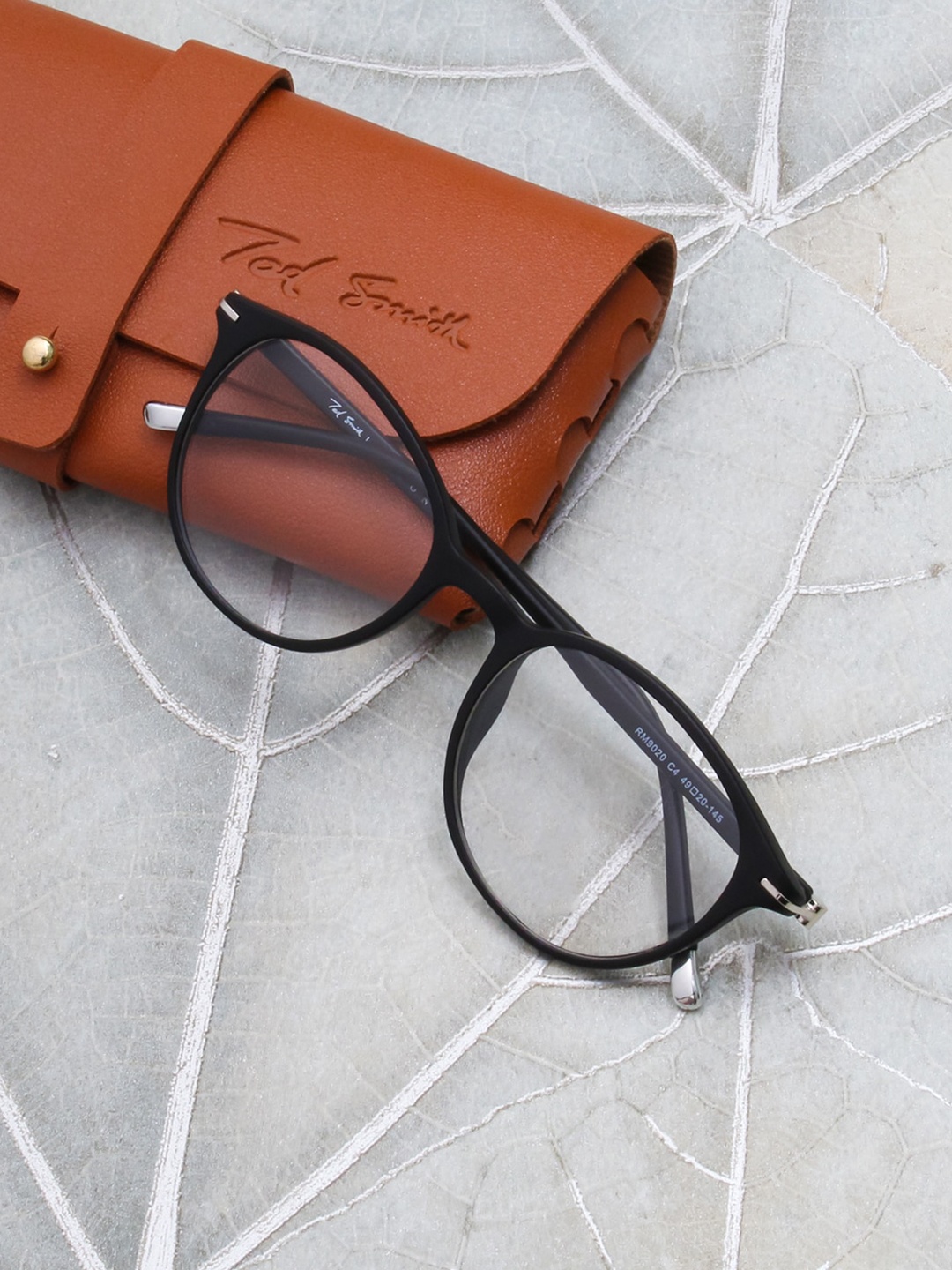 

Ted Smith Full Rim Round Frames, Black