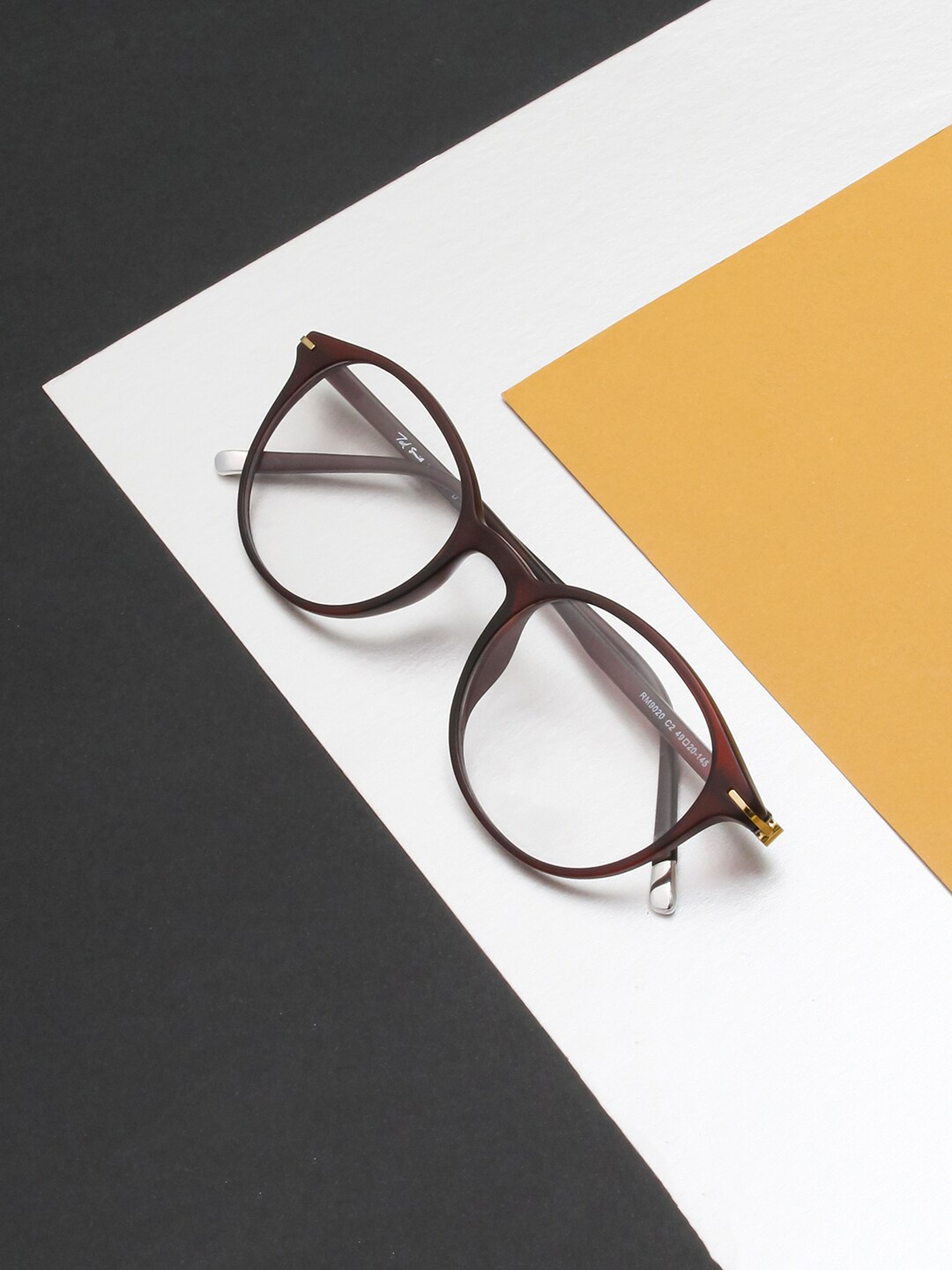 

Ted Smith Full Rim Round Frames RYZE_C2, Brown