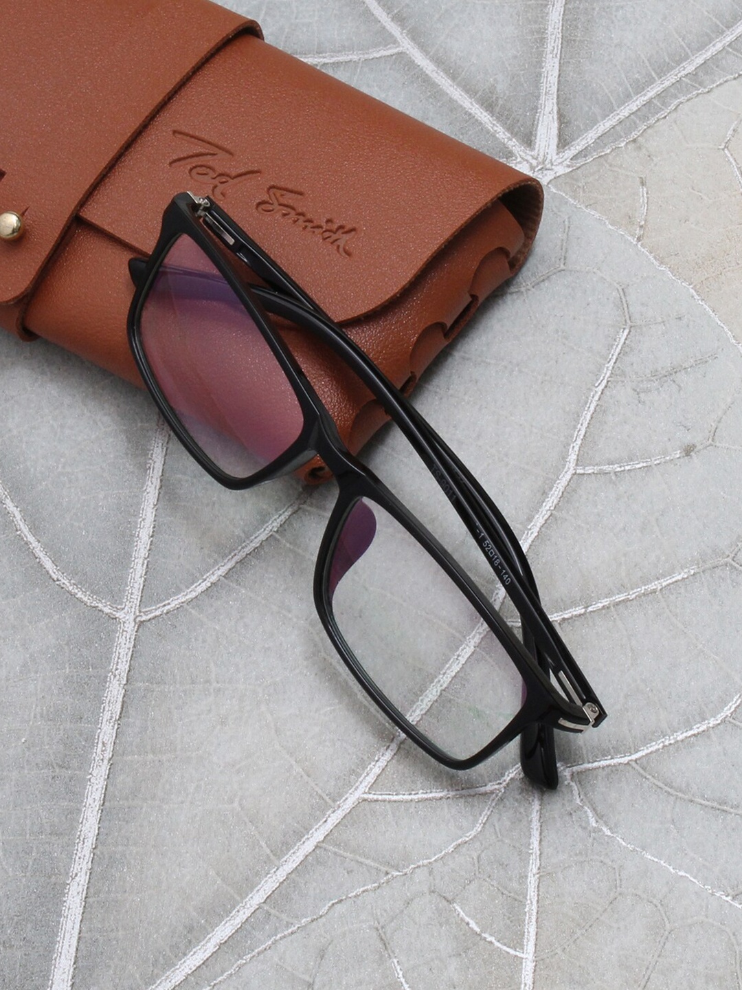 

Ted Smith Full Rim Wayfarer Frame, Black