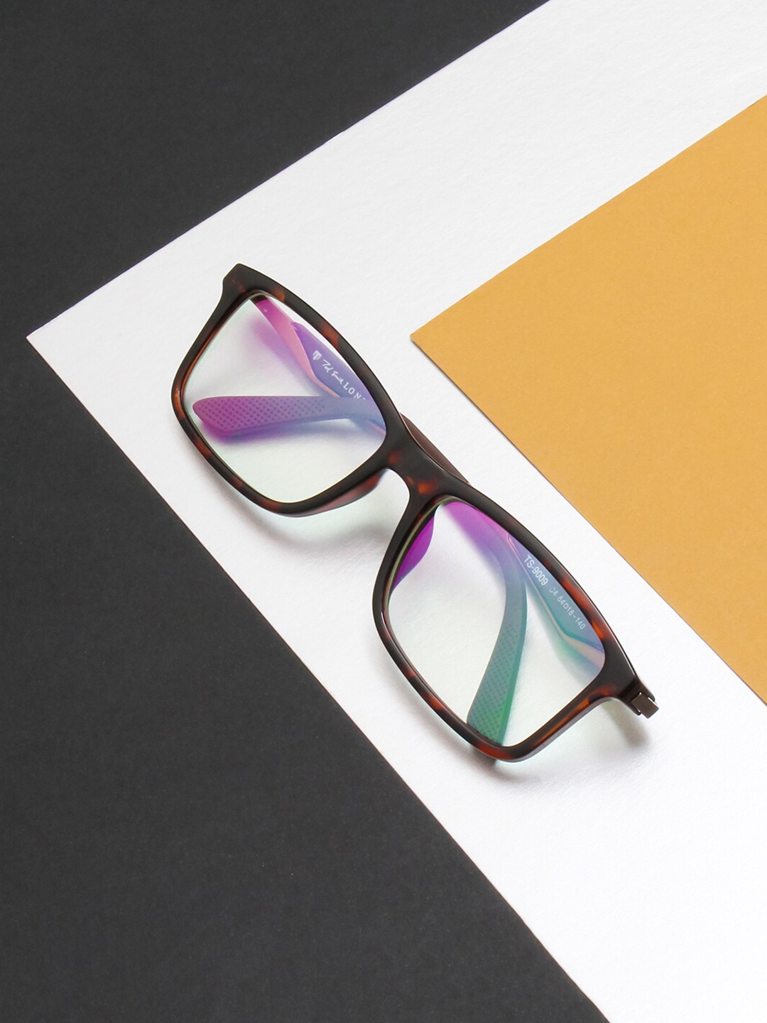 

Ted Smith Full Rim Wayfarer Frames, Brown