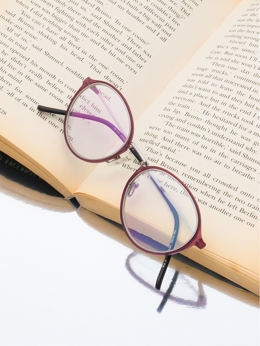 

Ted Smith Full Rim Round Frames CRAY_C6, Silver