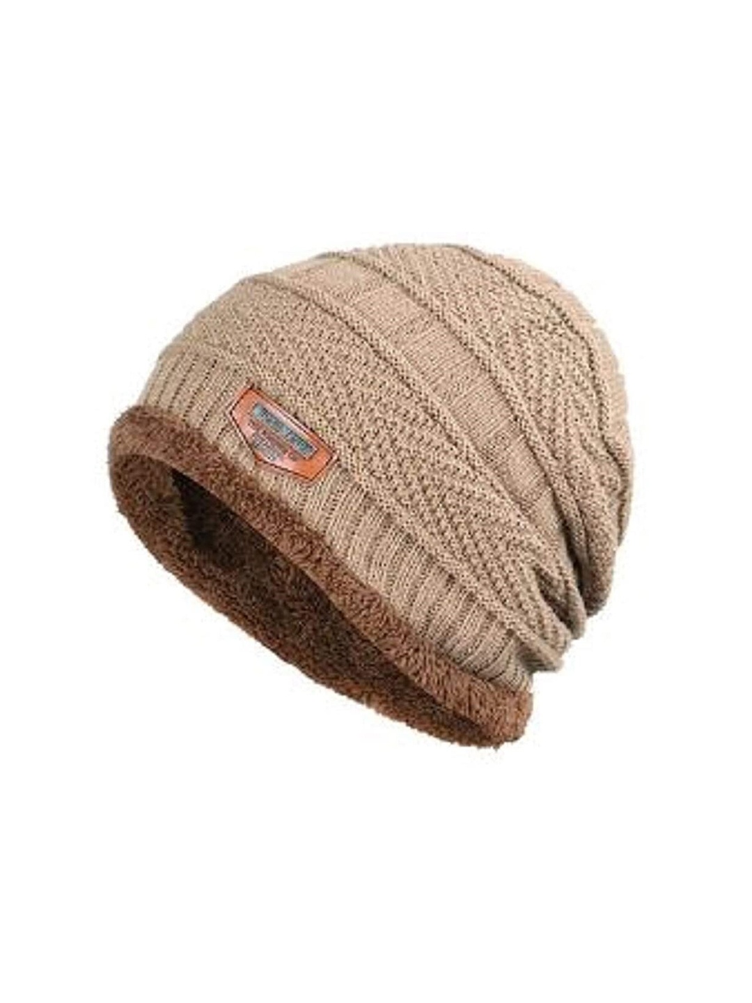 

Alexvyan Women Woollen Beanie, Brown