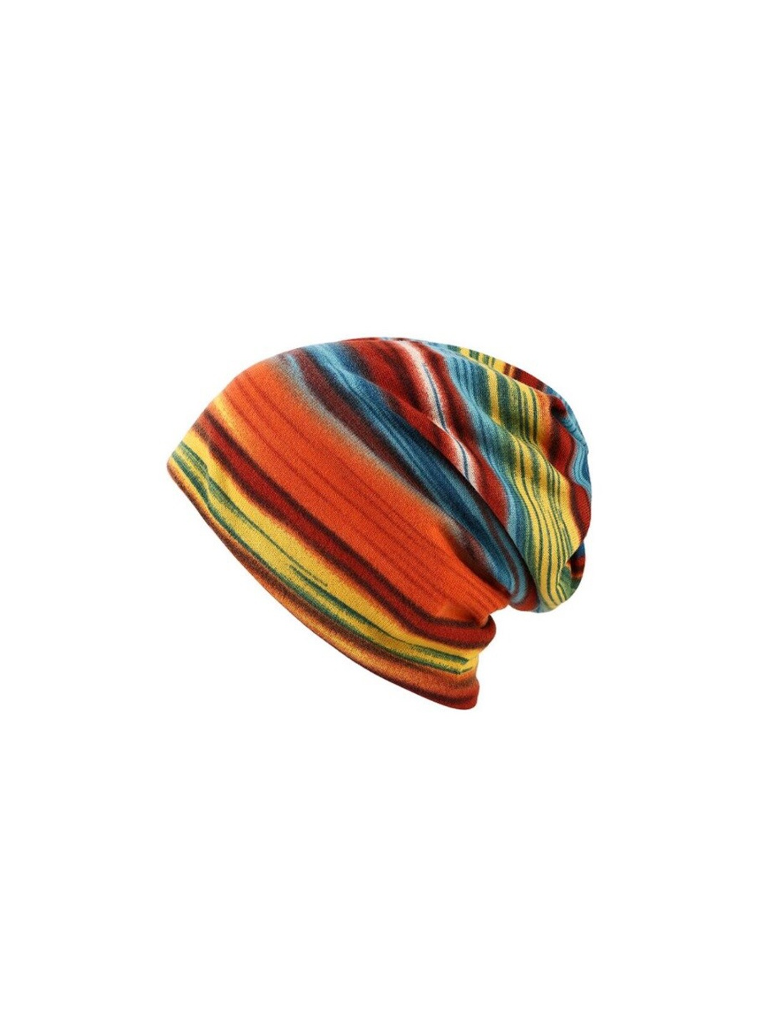 

Alexvyan Women Printed Cotton Beanie, Orange