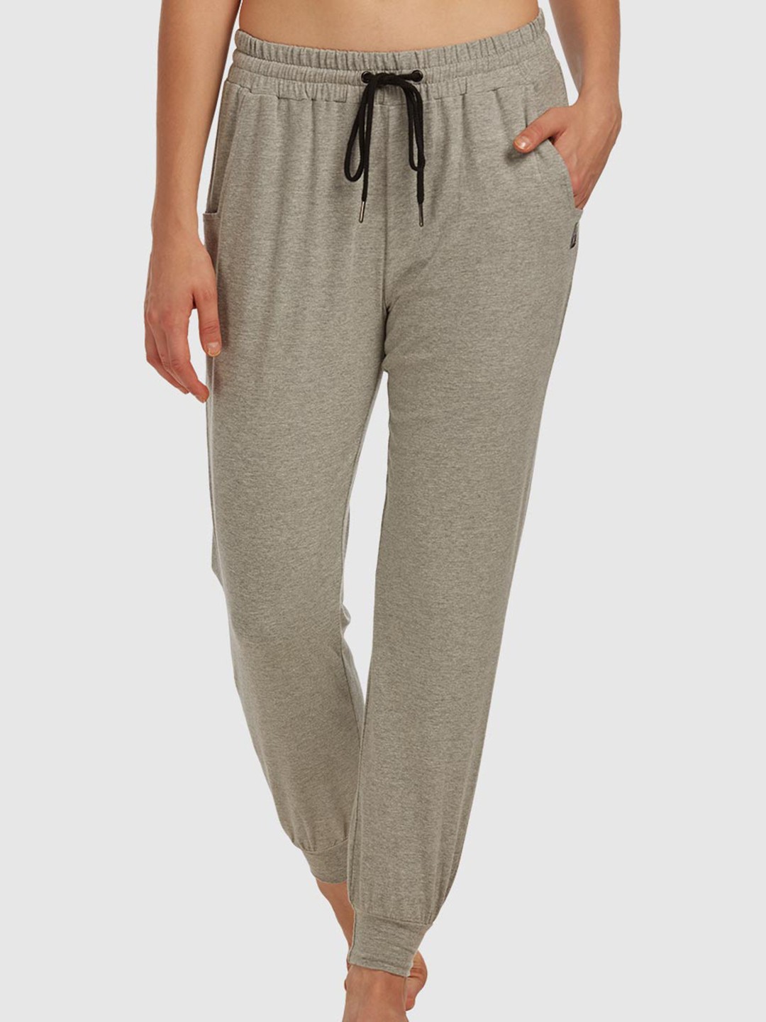

Baller Athletik Recovery Mid-Rise Cotton Joggers Lounge Pants, Grey