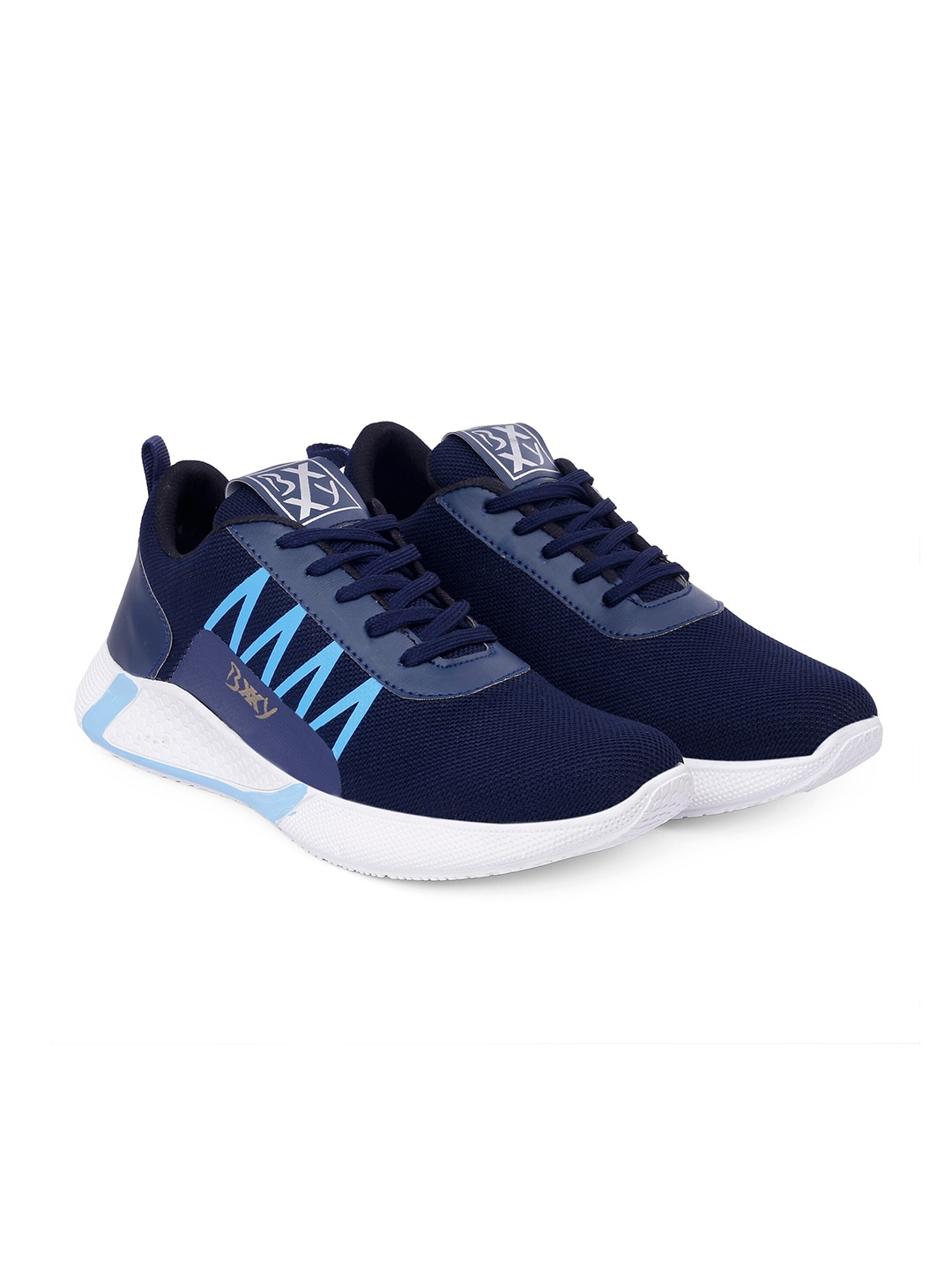 

Bxxy Men Lightweight Mesh Running Non-Marking Shoes, Navy blue