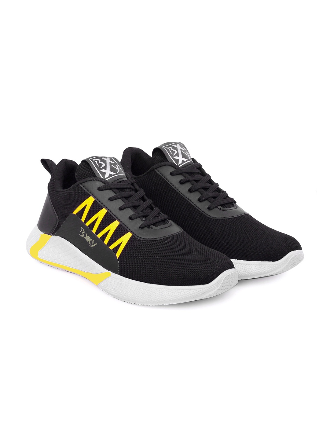 

Bxxy Men Lightweight Mesh Marking Running Shoes, Black