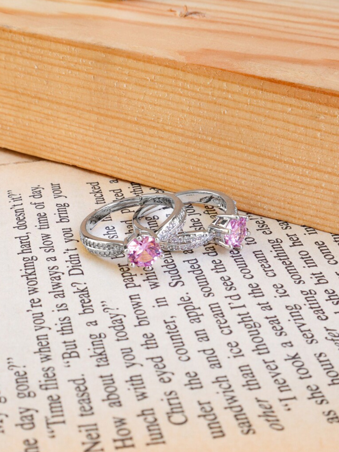 

SALTY Silver-Plated Passion Ring