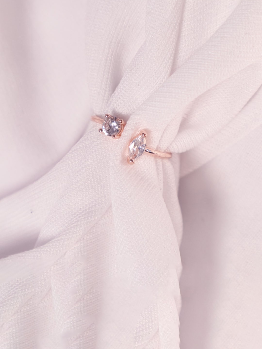

SALTY Ariel Dual Anti Tarnish Ring, Gold