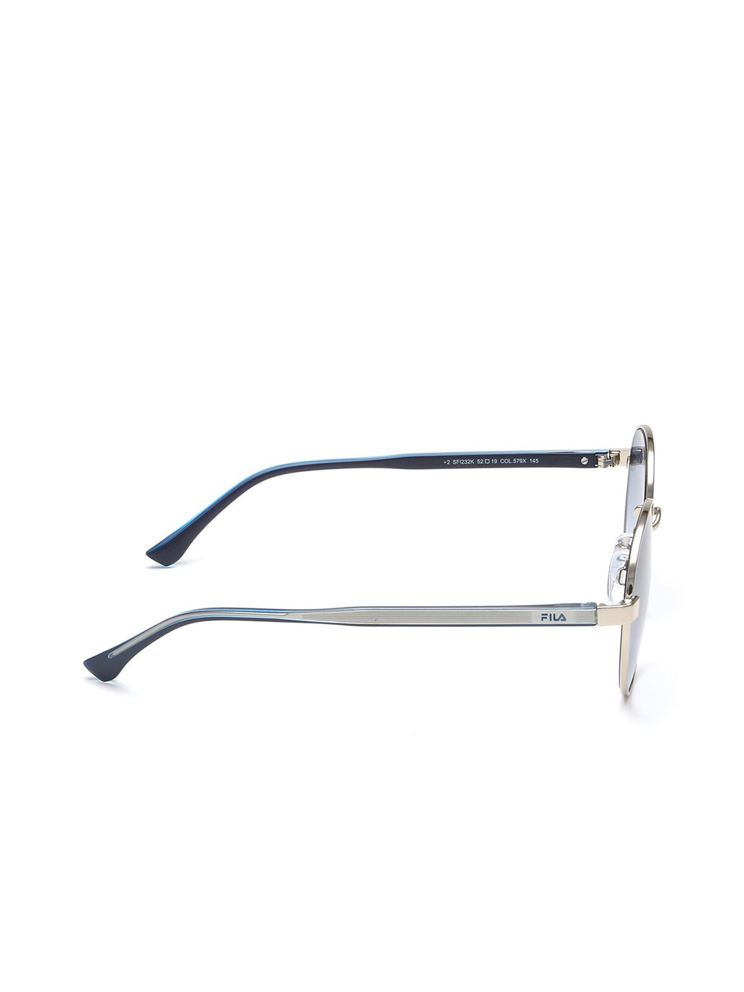 

FILA UV Protected Lens Full Rim Round Sunglasses SFI232K52579XSG, Blue