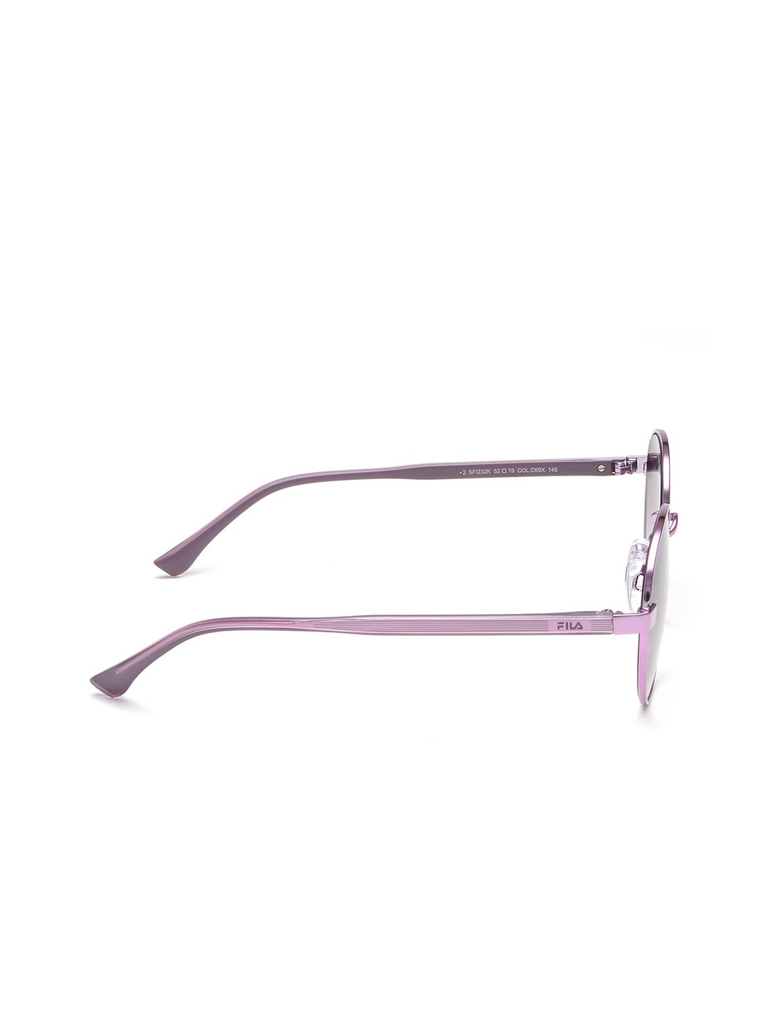 

FILA UV Protected Full Rim Round Sunglasses SFI232K52C69XSG, Grey