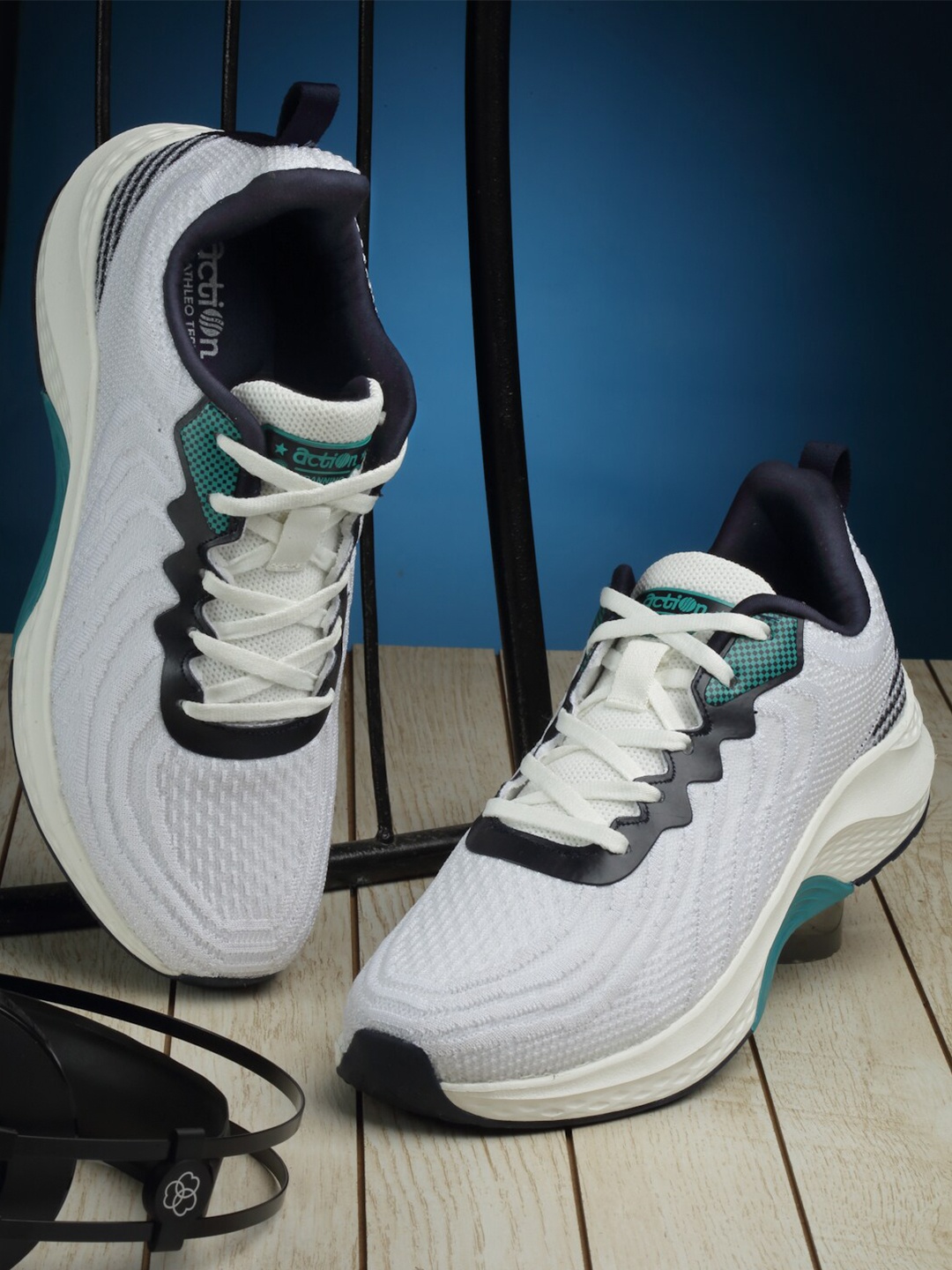 

Action Men Athleo Mesh Non-Marking Running Shoes, White