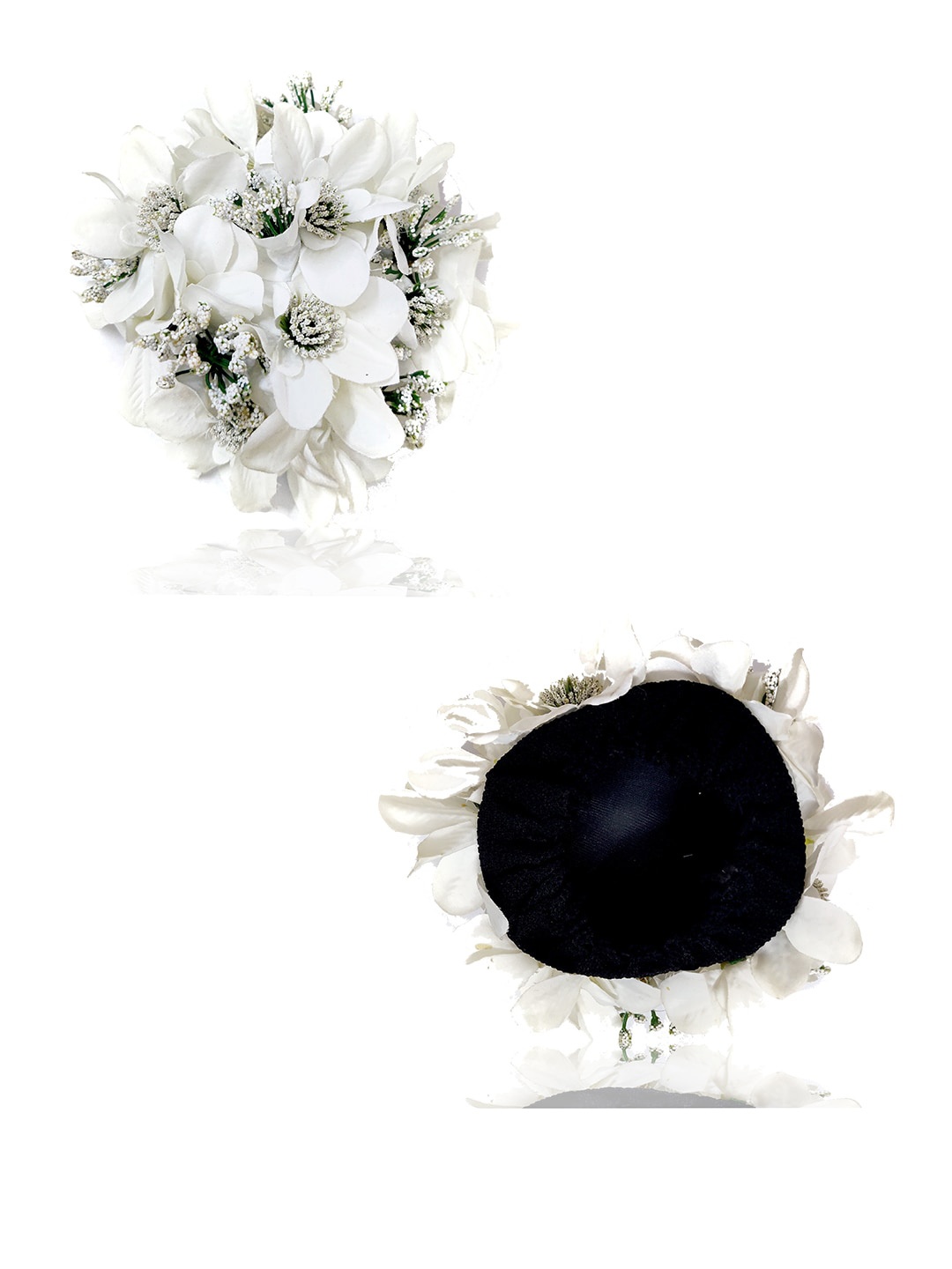 

Hair Flare Women Embellished Judapin Hair Accessory, White
