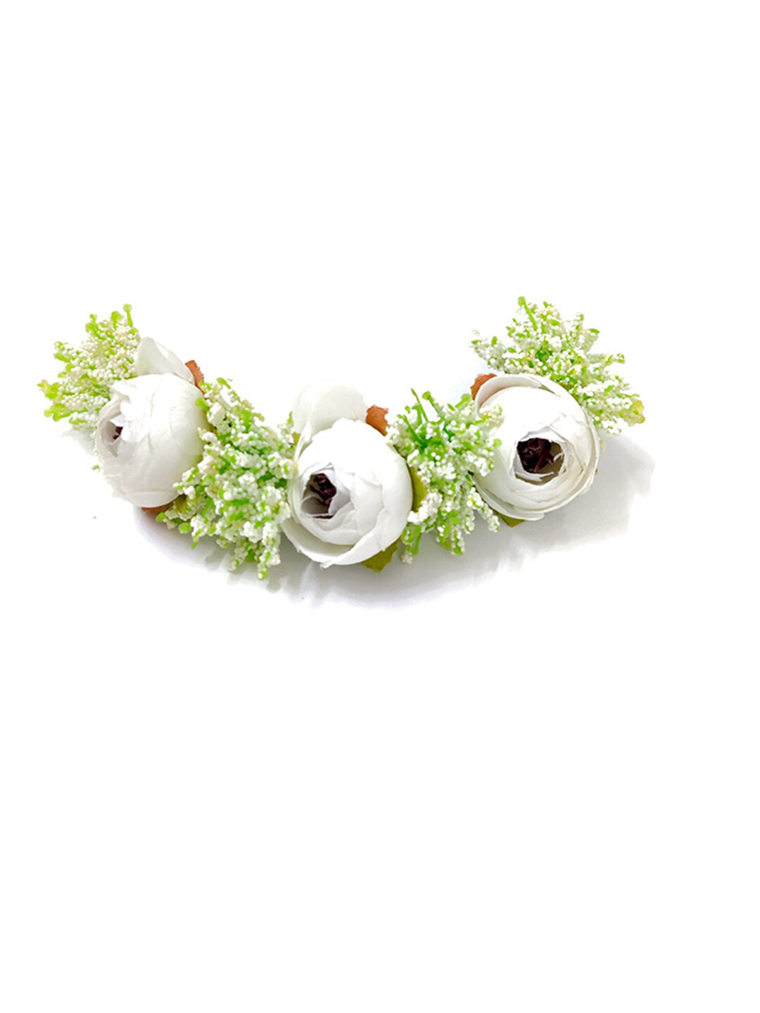 

Hair Flare Artificial Flowers & Hair Pins Hair Accessory Set, White