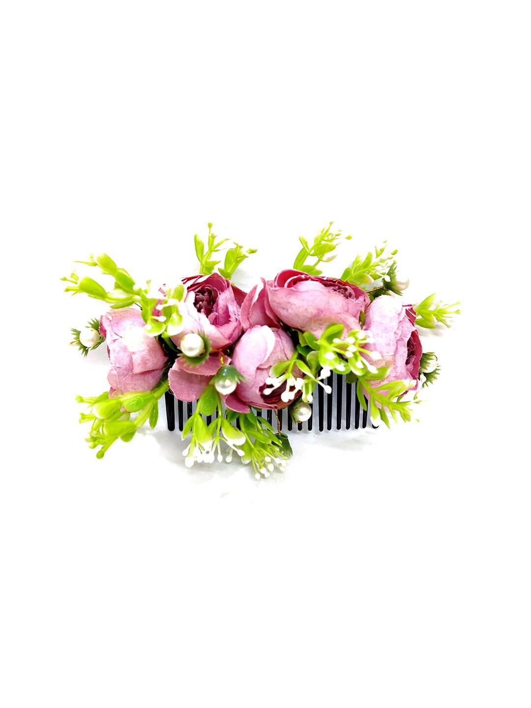 

Hair Flare Women Floral Comb Pin, Pink