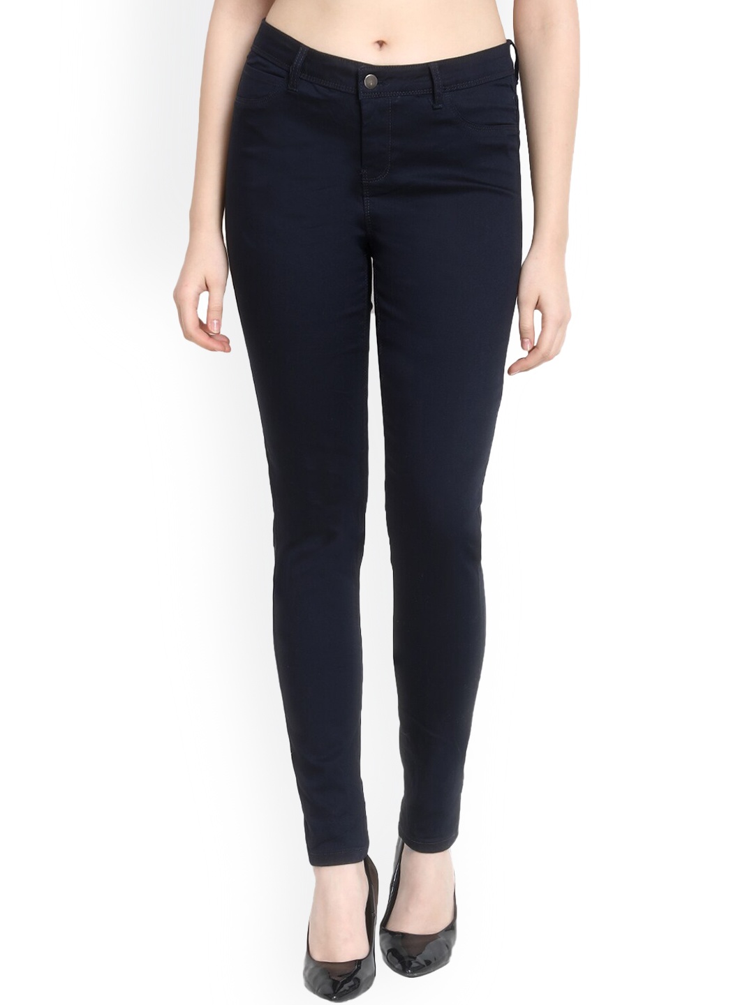 

GUTI Women Stretchable Skinny Fit Jeans, Blue