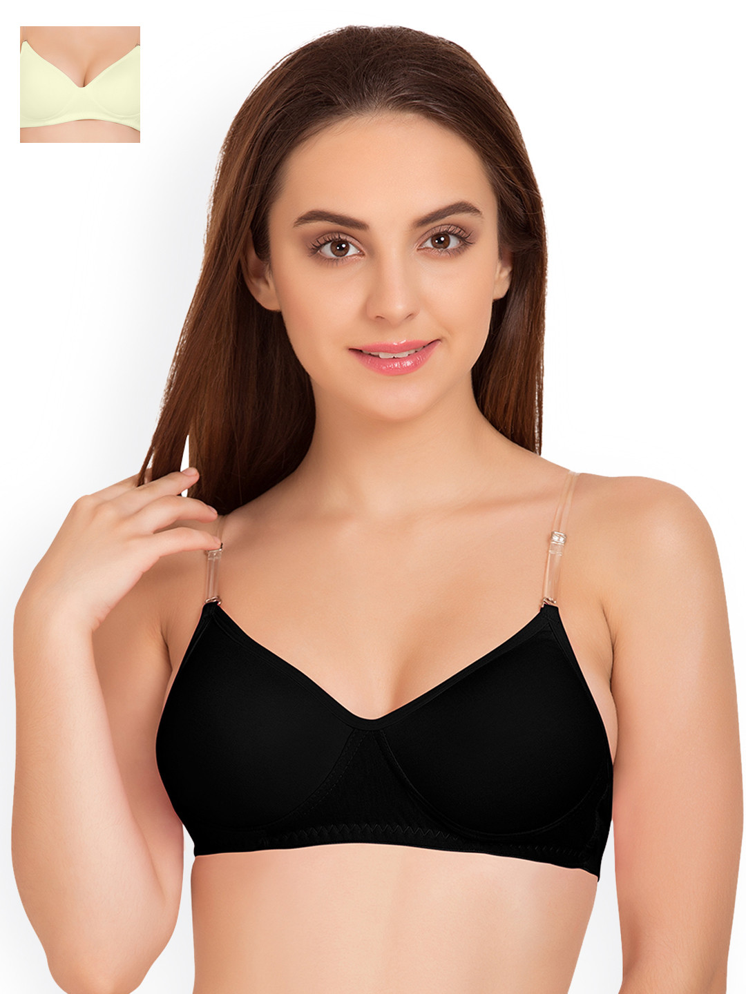 

Tweens Pack of 2 T-shirt Bras TW91315, Off white