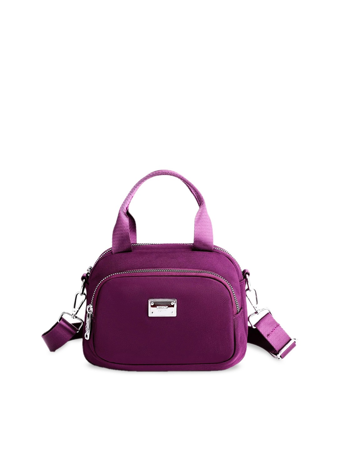 

Diva Dale Structured Handheld Bag, Purple