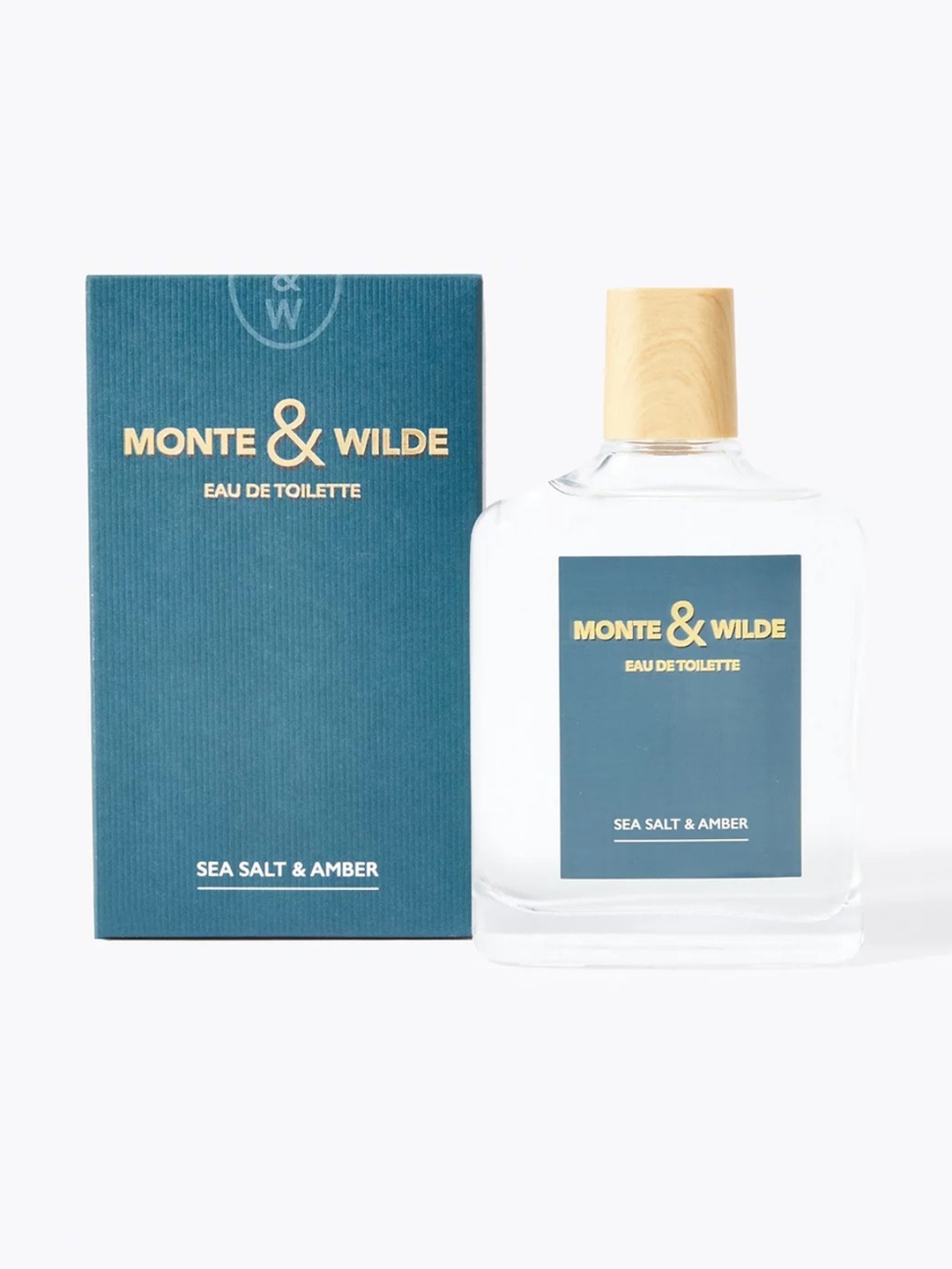 

Marks & Spencer Monte & Wilde Sea Salt & Amber Eau De Toilette - 100ml, Blue