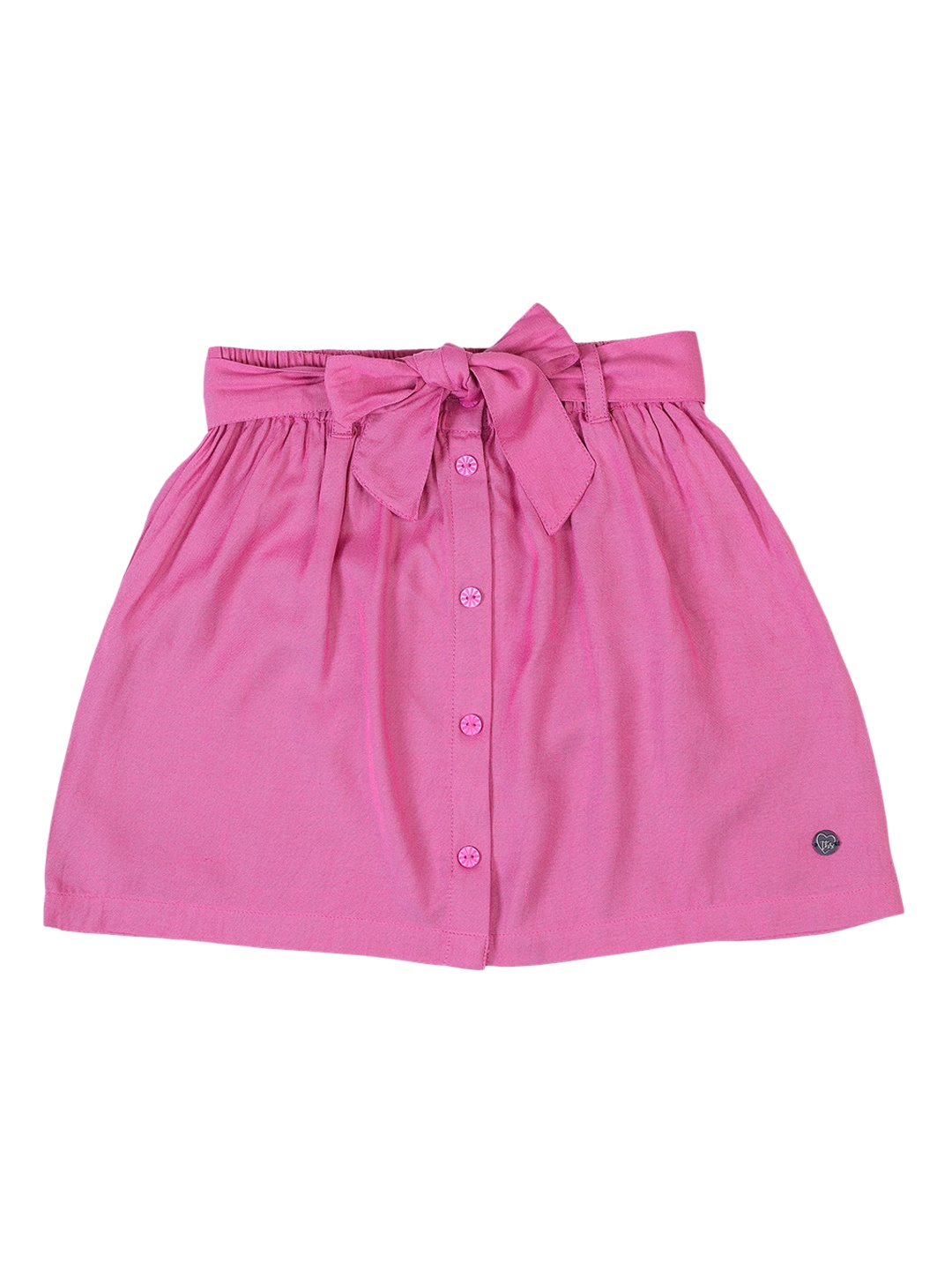 

Toothless Mid Top A-Line Maxi Skirt, Pink