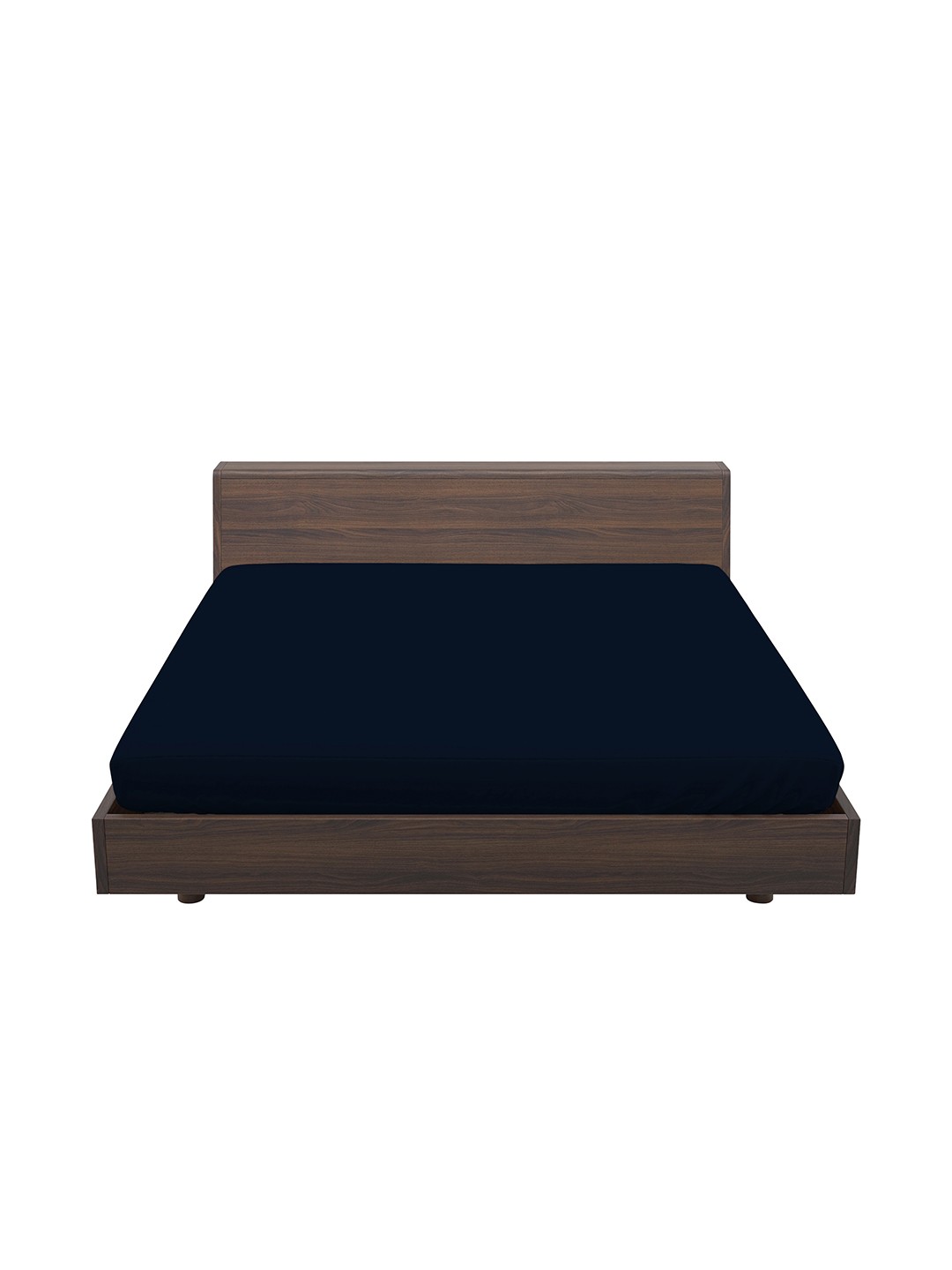 

LABHAM Navy Blue Water Proof King Size Terry Cotton Hypo-Allergenic Mattress Protector